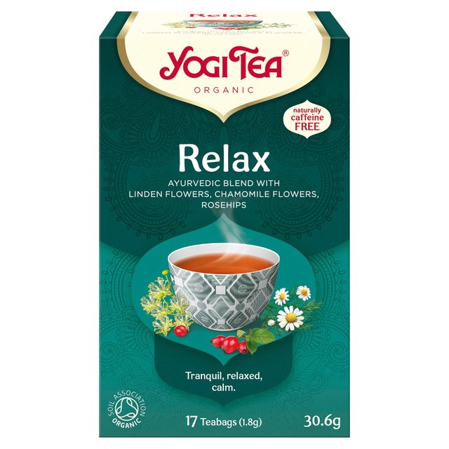Yogi Tea Organic Relax Tea Bags, 17 Per Pack