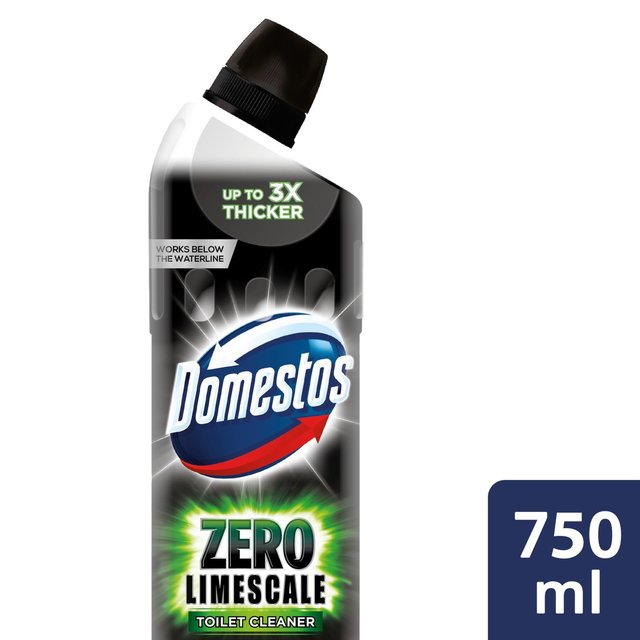 Domestos Zero Limescale Toilet Cleaner Lime, 750ml