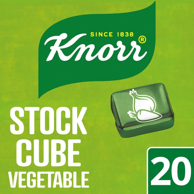 Knorr 20 Vegetable Stock Cubes, 20 x 10g
