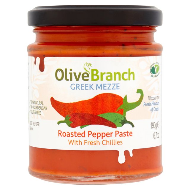 Olive Branch Roasted Pepper Paste, 190g