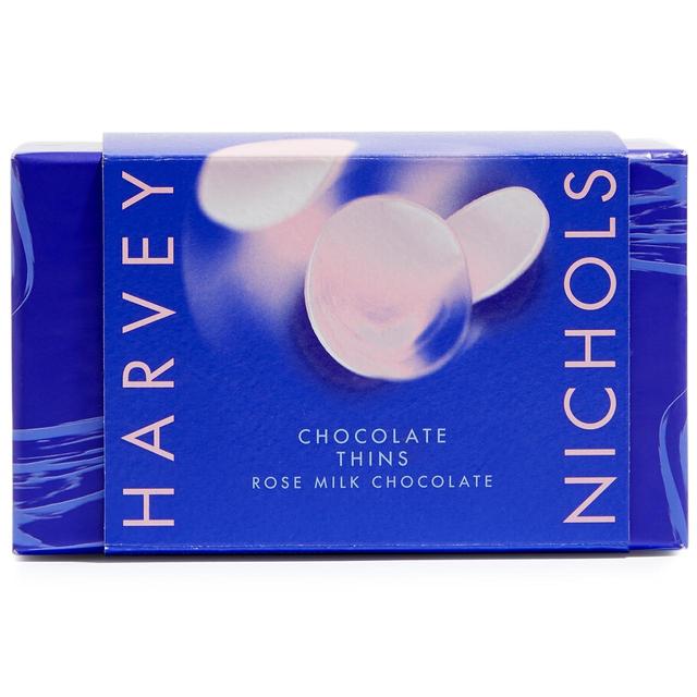 Harvey Nichols Rose and Milk Choc Thins, 200g