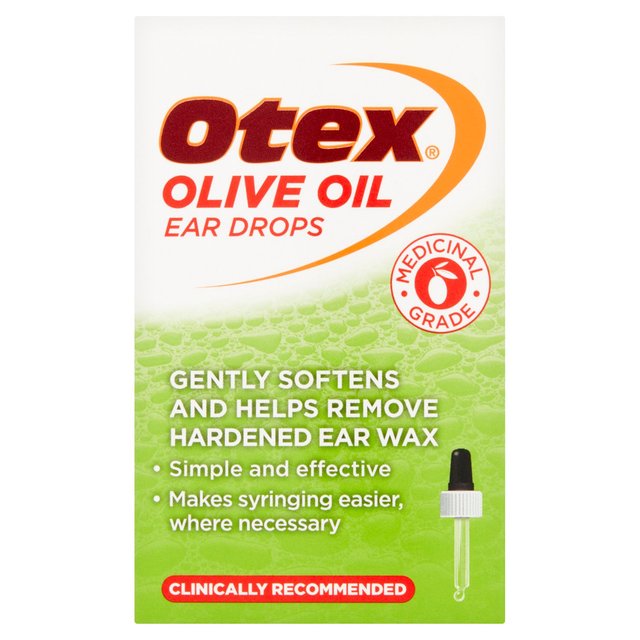 Otex Olive Oil Ear Drops, One Size