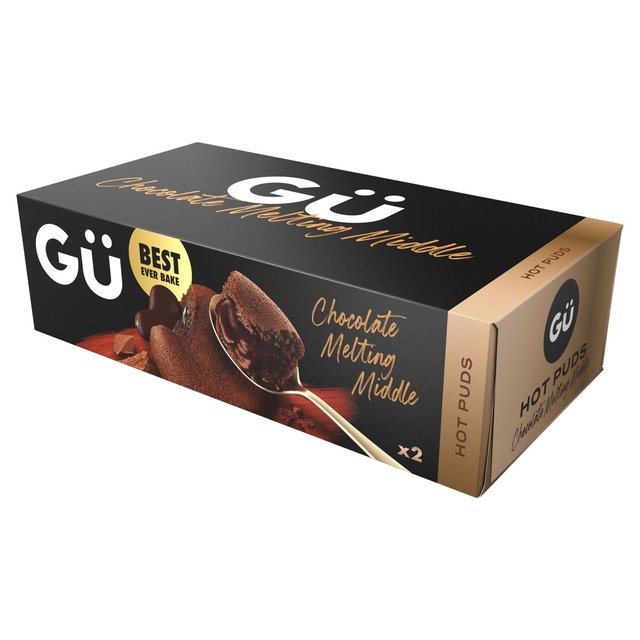 G Hot Puds Chocolate Melting Middle Dessert, 2 x 100g
