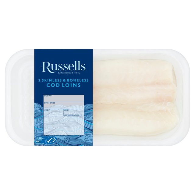 Russell’s Cod Loins Skinless, 280g