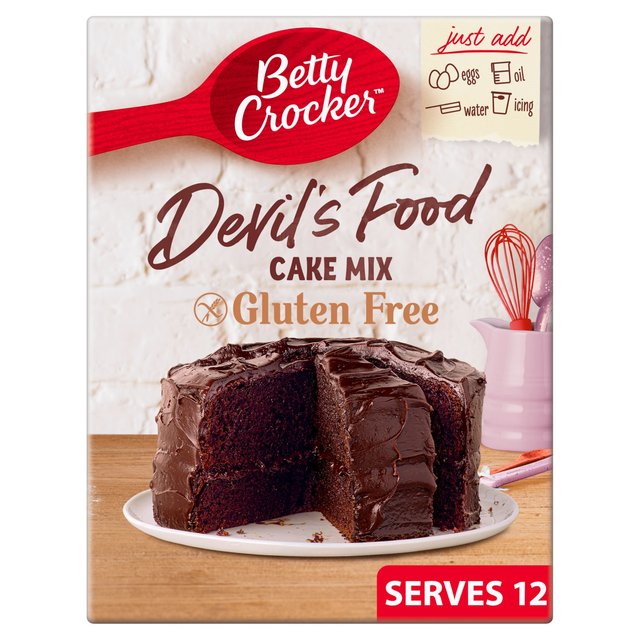 Betty Crocker Gluten Free Devil’s Food Chocolate Cake Mix, 425g
