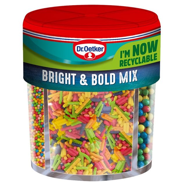 Dr. Oetker Bright & Bold Sprinkles Mix, 109g