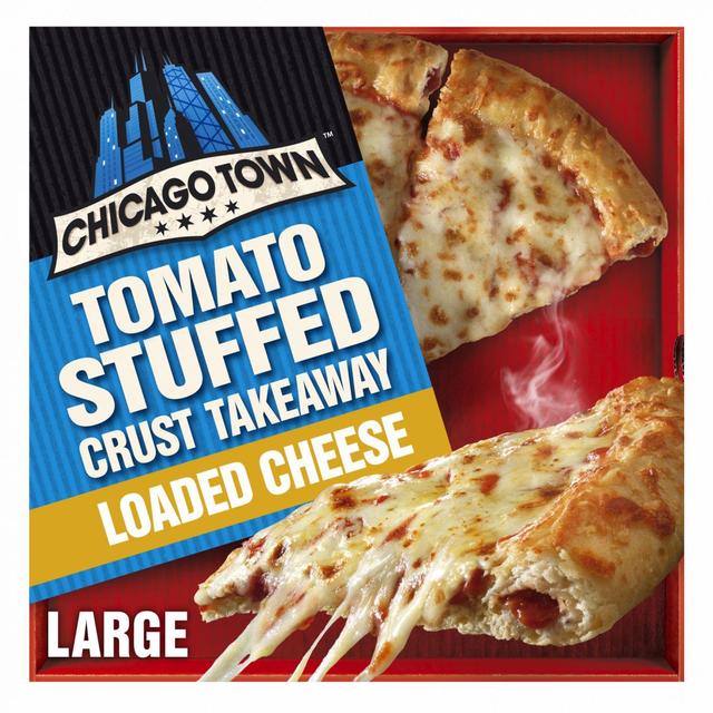 Chicago Town Takeaway Stuffed Crust Cheese Large Pizza, 630g