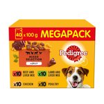 Pedigree Mixed Selection in Jelly Adult Wet Dog Food Pouches
