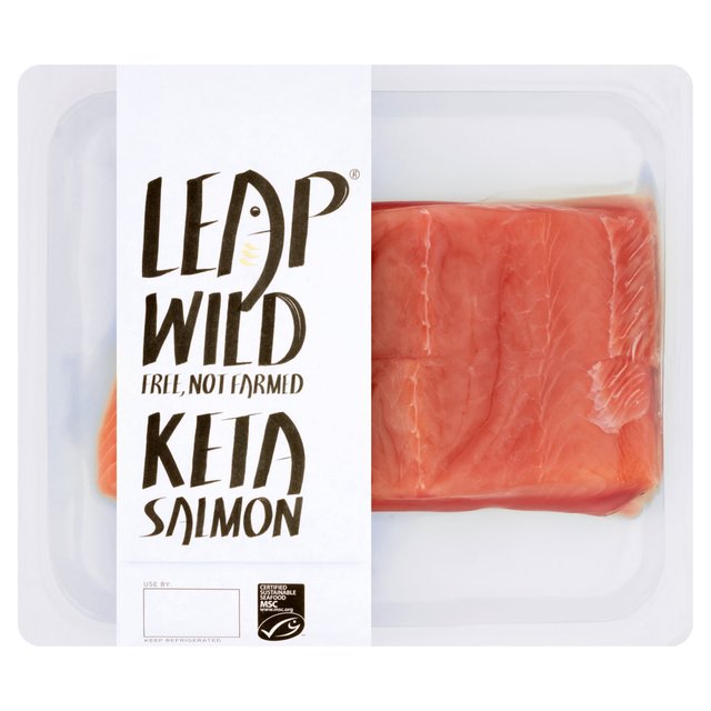 Leap Msc Keta Salmon Fillets, 220g