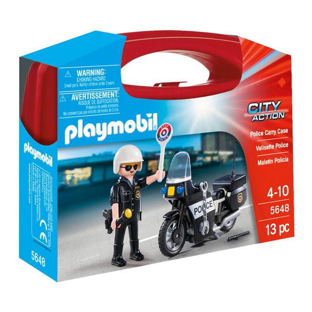 Playmobil Police Carry Case 5648, 5 Years+, 4 Years+