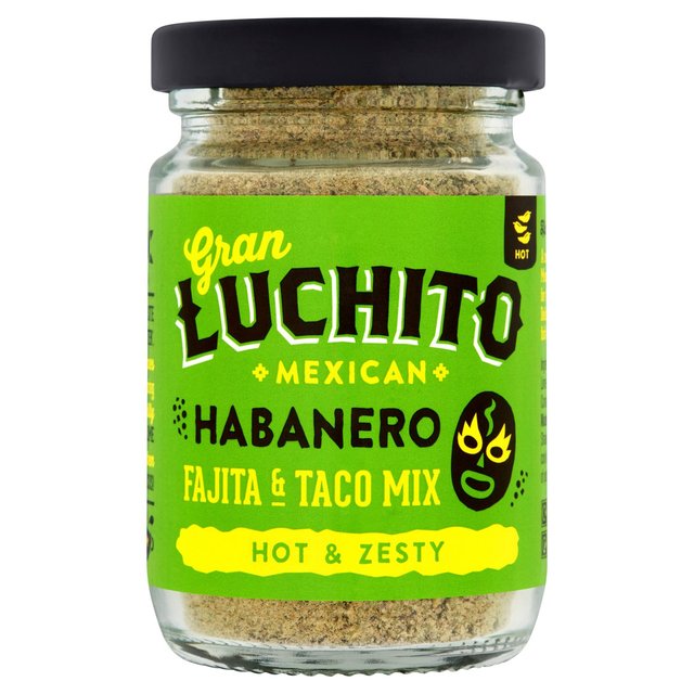 Gran Luchito Habanero & Lime Fajita & Taco Mix, 40g
