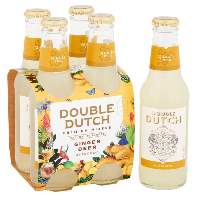 Double Dutch Ginger Beer, 4 x 200ml
