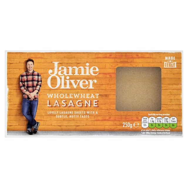 Jamie Oliver Wholewheat Lasagne, 250g