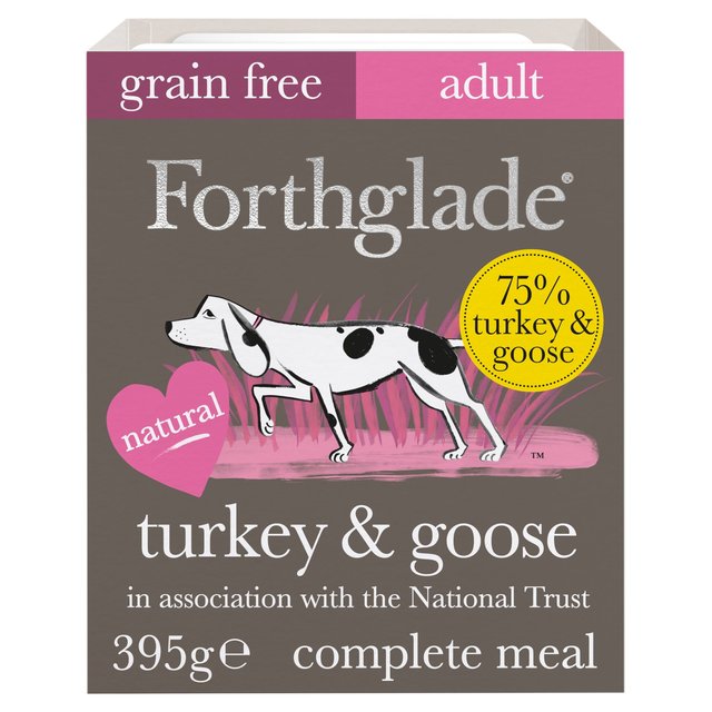 Forthglade Gourmet Turkey & Goose With Pumpkin & Cranberry Wet Dog Food, 395g