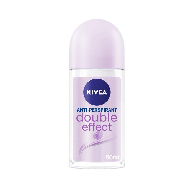 Nivea Double Effect Anti-Perspirant Deodorant Roll-On, 50ml