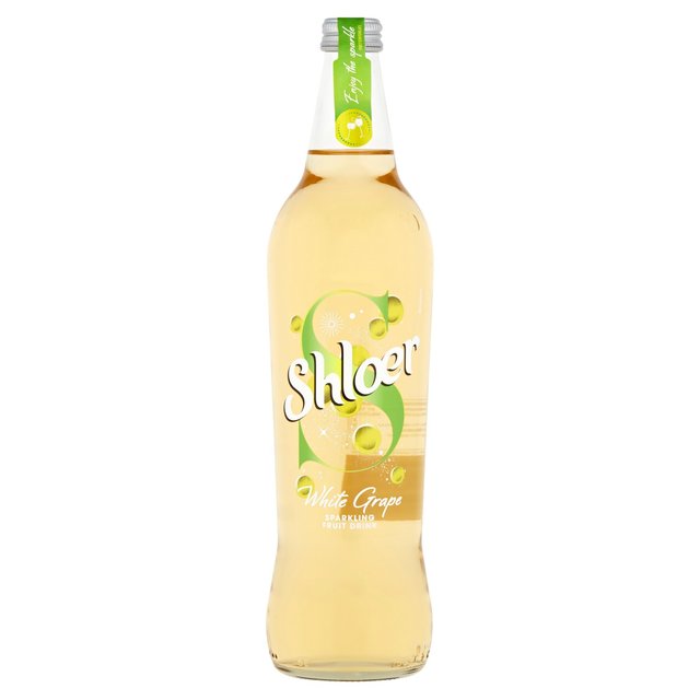 Shloer White Grape Sparkling Juice Drink, 750ml