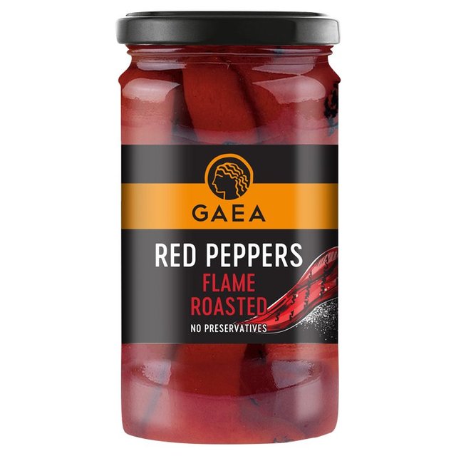 Gaea Red Peppers Flame Roasted, 290g