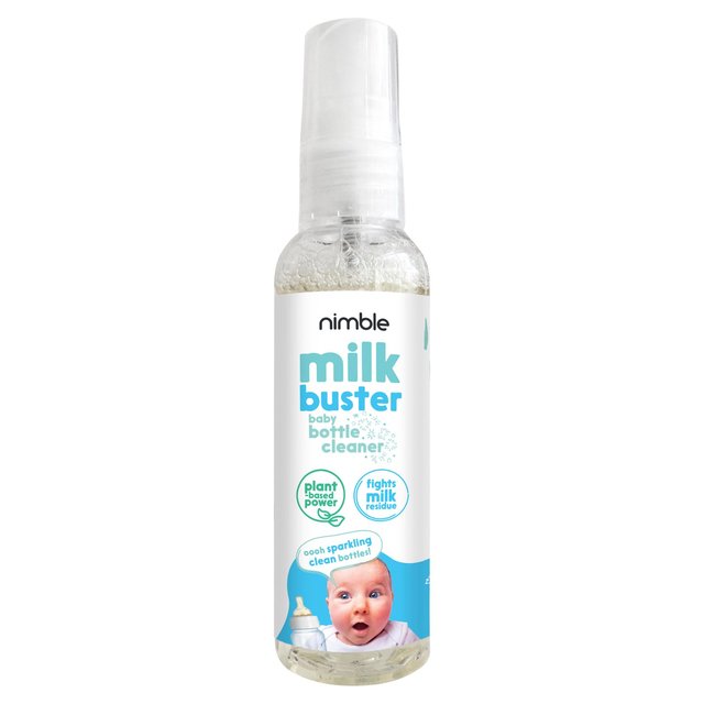 Nimble Milk Buster Baby Bottle Cleaner, Travel Size, 60ml