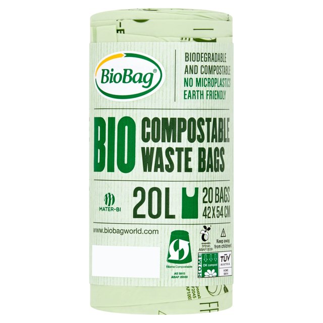 Biobag 20L Compostable Bin Liners