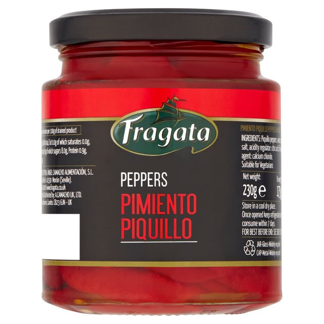 Fragata Pimiento Piquillo Peppers, 230g