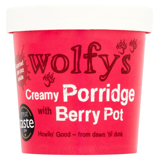 Wolfy’s Porridge With Berry Pot, 100g