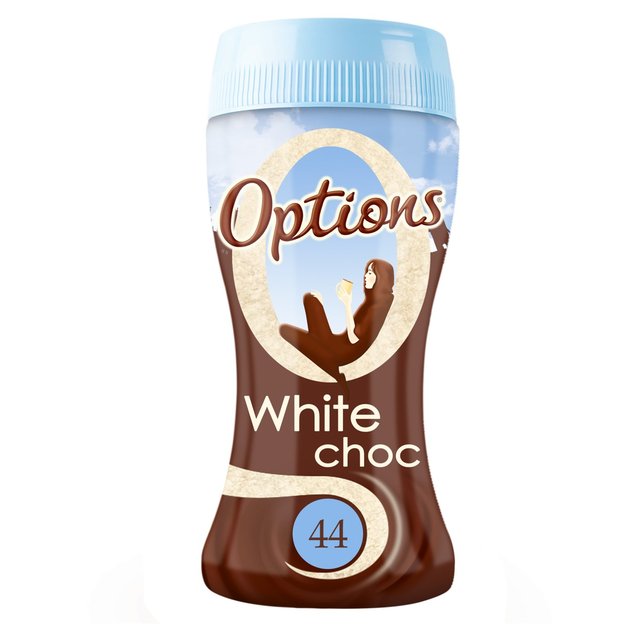 Options White Hot Chocolate Drink, 220g