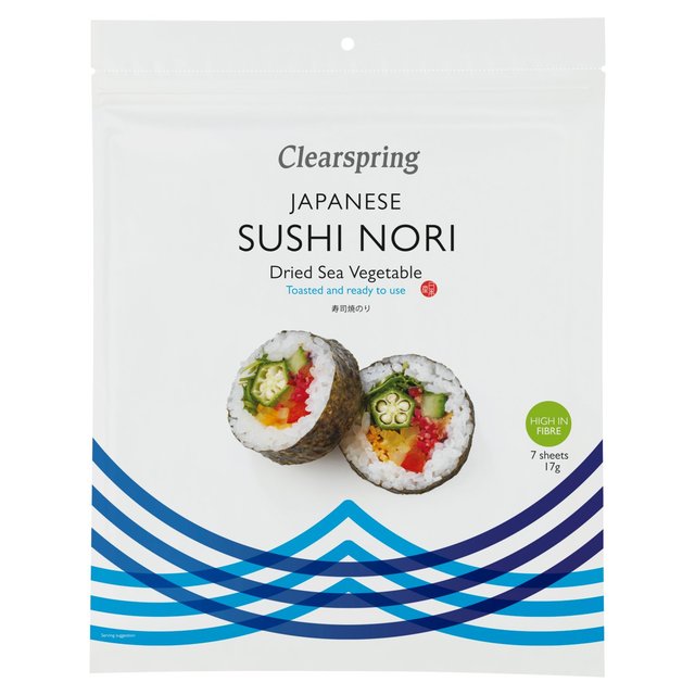 Clearspring Sushi Nori 7 Sheets, 17g