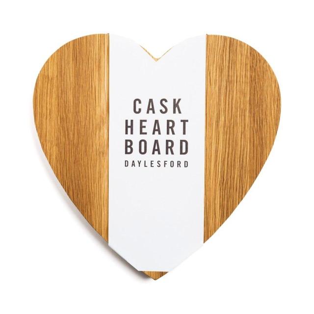 Daylesford Organic Cask Heart Board Large