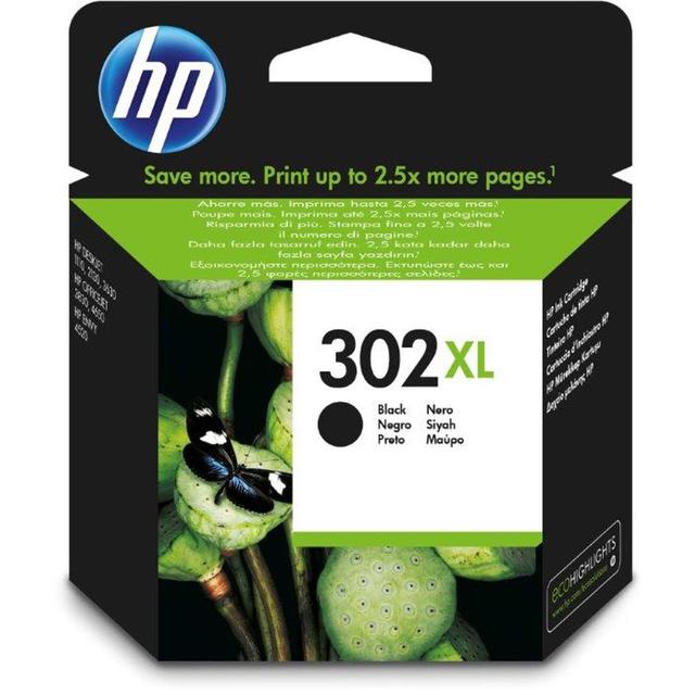 HP 302 XL Black Ink Cartridge, One Size