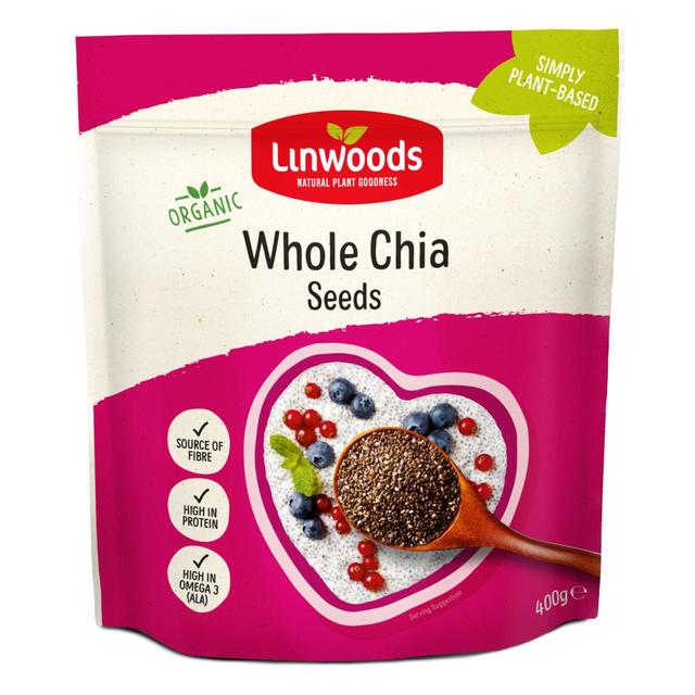 Linwoods Organic Whole Chia Seed, 400g