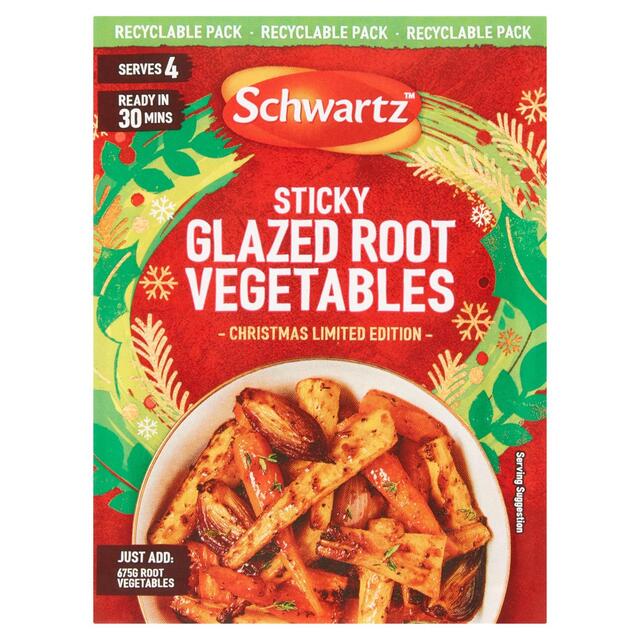 Schwartz Sticky Glazed Root Vegetables Limited Edition