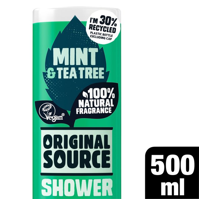 Original Source Mint and Tea Tree Shower Gel, 500ml