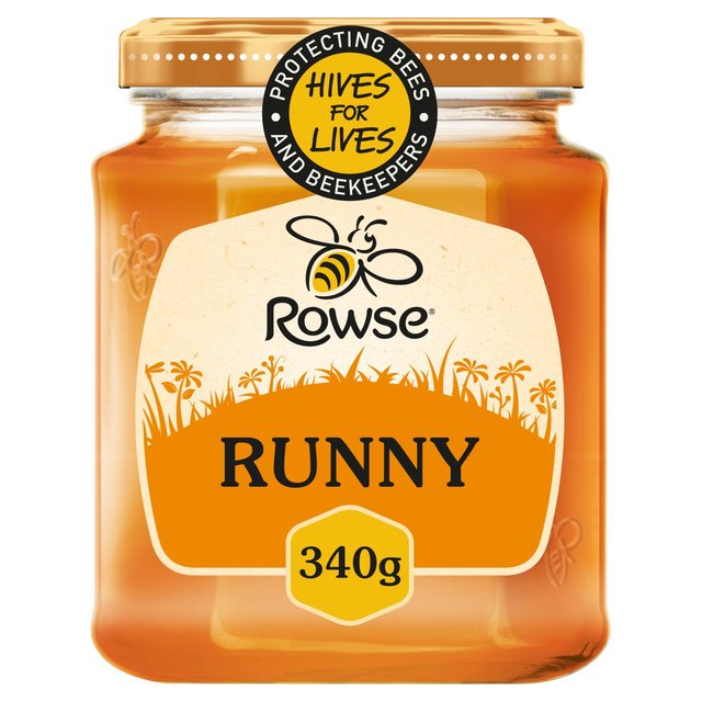 Rowse Pure & Natural Clear Honey, 340g