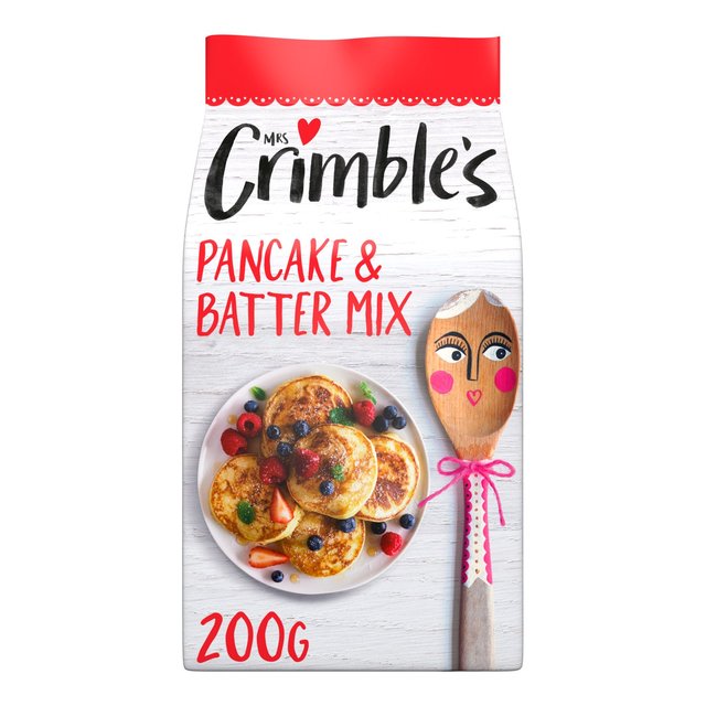 Mrs Crimble’s Gluten Free Pancake & Batter Mix, 200g