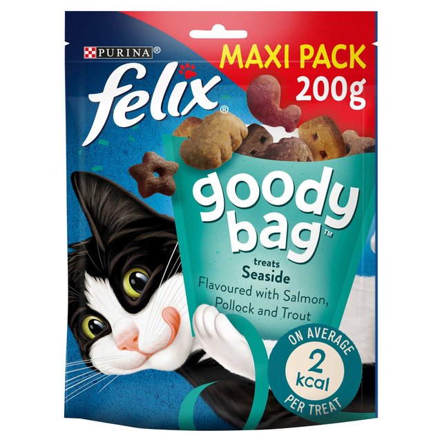 Felix Goody Bag Cat Treats Seaside Mix, 200g