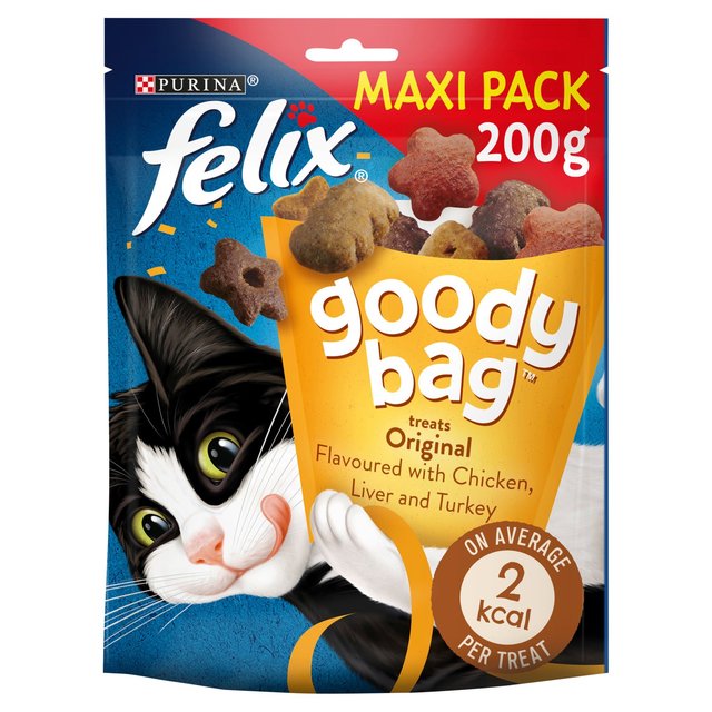 Felix Goody Bag Cat Treats Original Mix, 200g