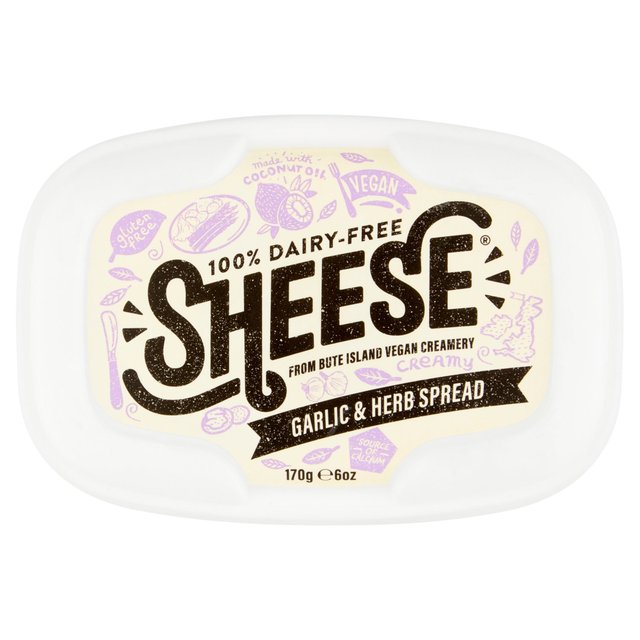 Sheese Creamy Garlic & Herb Spread, 170g