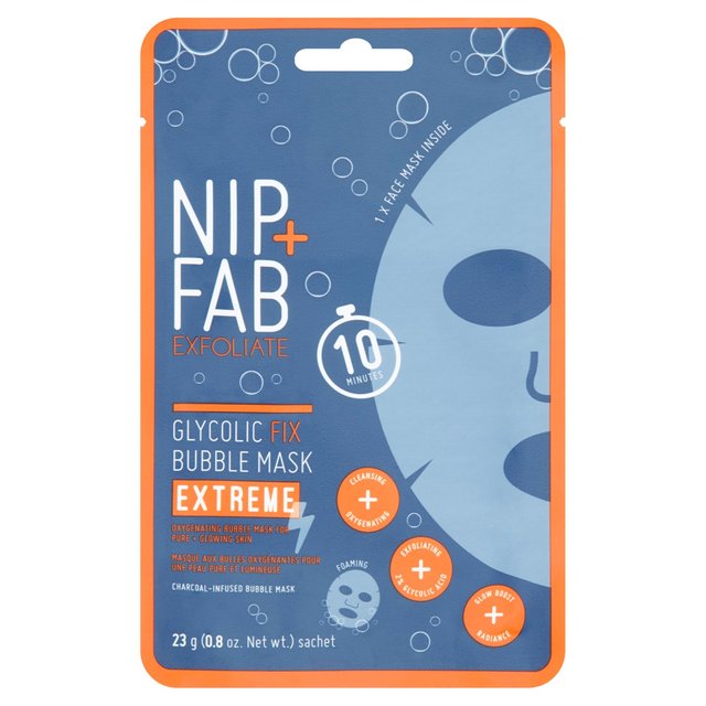 Nip + Fab Glycolic Exfoliating Bubble Face Mask