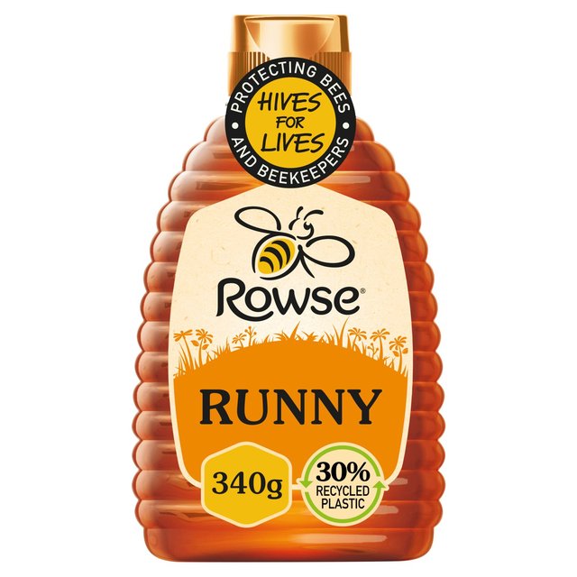 Rowse Blossom Pure & Natural Squeezable Honey, 340g
