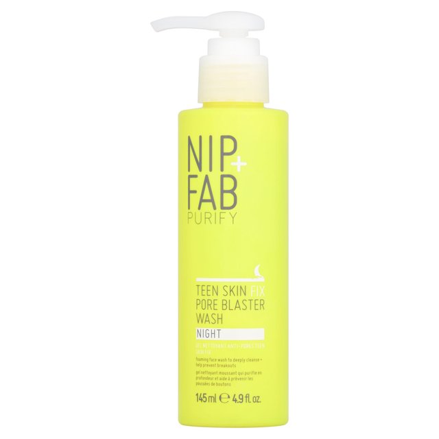 Nip + Fab Teen Skin Blemish Fighting Jelly Face Wash Night, 145ml