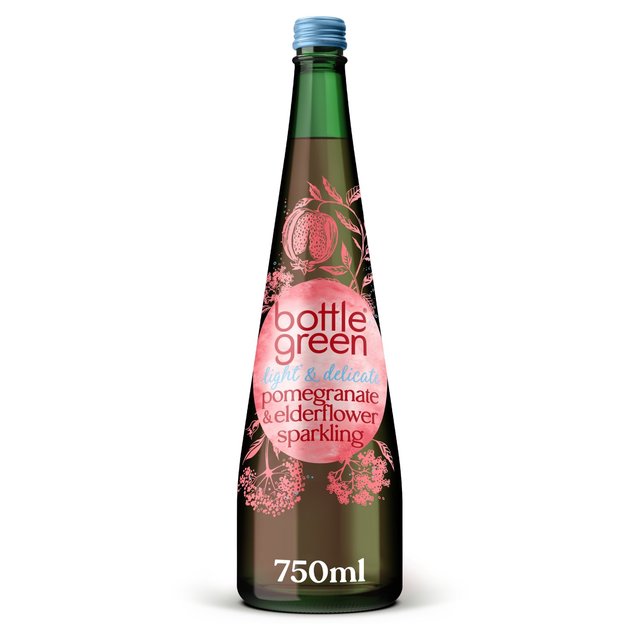 Bottlegreen Pomegranate & Elderflower Light Sparkling Presse Drink, 750ml