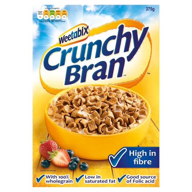 Weetabix Crunchy Bran Cereal, 375g