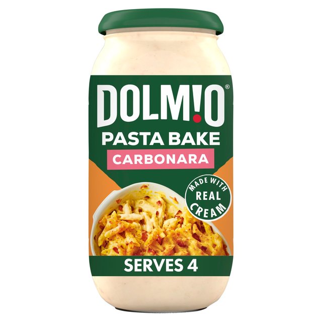 Dolmio Pasta Bake Carbonara Pasta Sauce, 480g