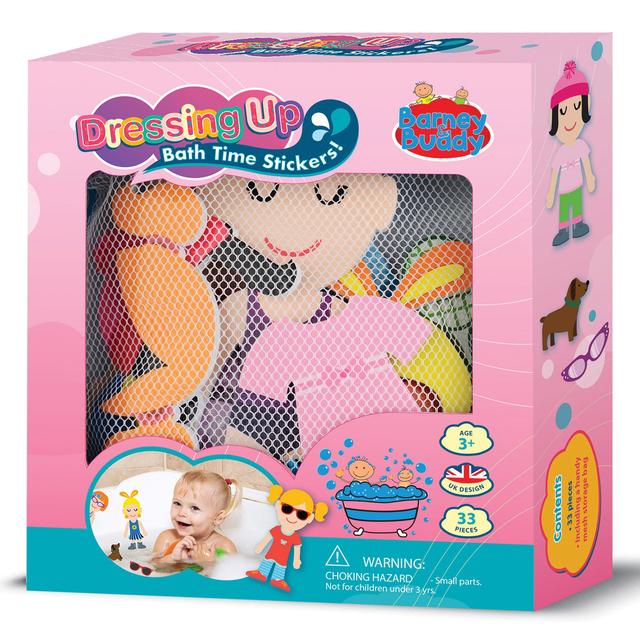 Great Gizmos Bath Stickers Dressing Up