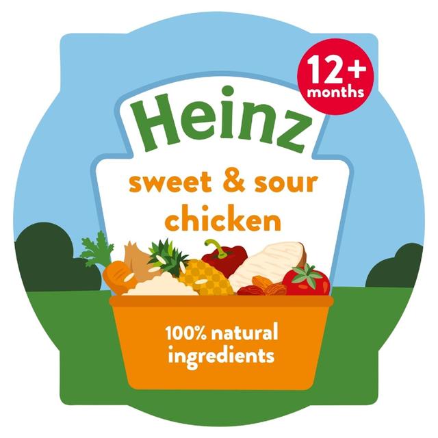 Heinz Sweet & Sour Chicken Baby Food Tray 1+ Year, 200g