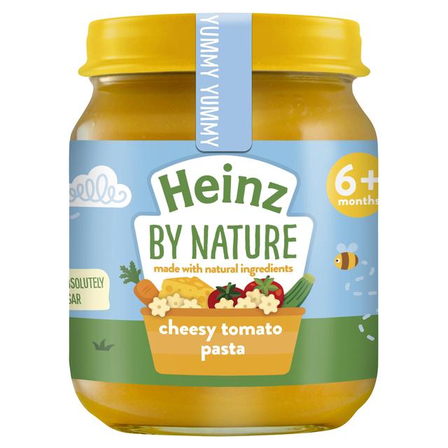 Heinz by Nature Cheesy Tomato Pasta Jar, 4 Months, 120g
