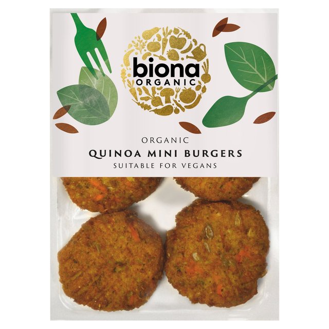 Biona Organic Quinoa Mini Burgers, 195g