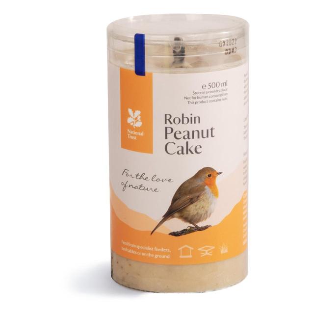 National Trust CJ Wildlife Gourmet Robin Peanut Cake, 500ml