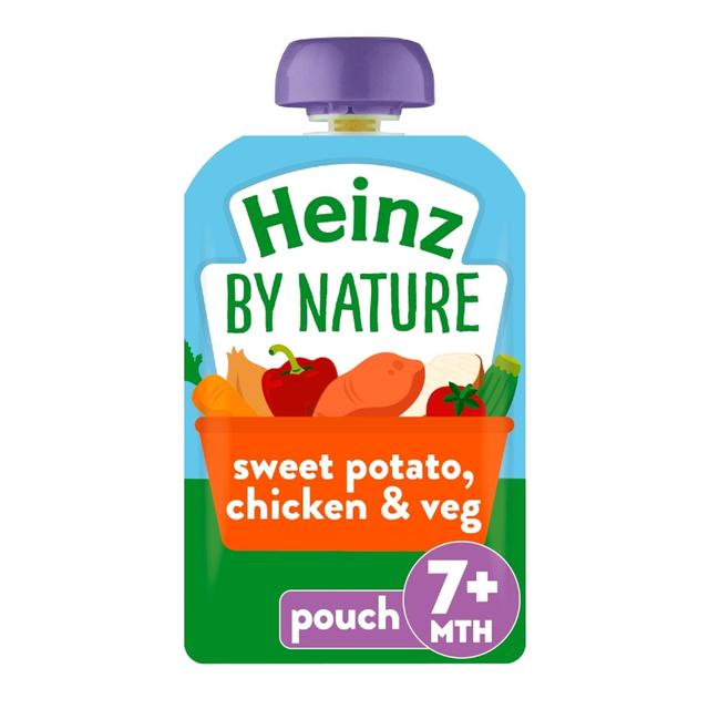 Heinz Sweet Potato, Chicken & Veggies Pouch Baby Food 7+ Months, 130g