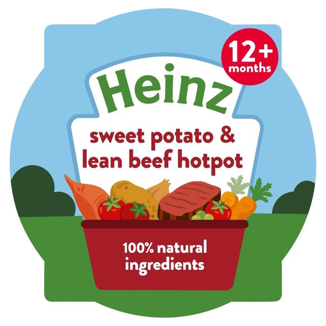 Heinz Sweet Potato & Lean Beef Hotpot Baby Food Tray 1+ Year, 200g